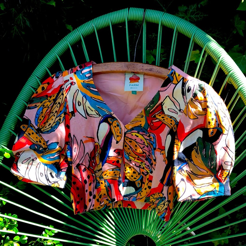 Farm Rio Tropicool Top XS